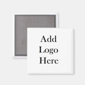 Voeg je Logo hieraan toe Magneet (Voorkant / Achterkant)