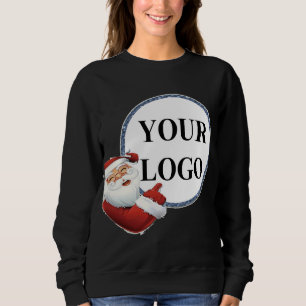 Voeg je Logo kerstvakantie toe Trui