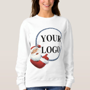 Voeg je Logo kerstvakantie toe Trui