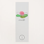 Voeg je Logo Lotus Yoga Mat toe (Voorkant)
