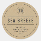 Voeg je Logo rand en label voor lijnkraft toe (Voorkant)