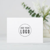 Voeg je Logo Rustic Kraft cadeaubon toe (Staand voorkant)