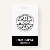 Voeg je Logo toe | Aangepaste naam Badge (Voorkant)