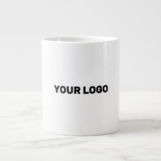 Voeg je logo toe in een extra grote beker (Voorkant)