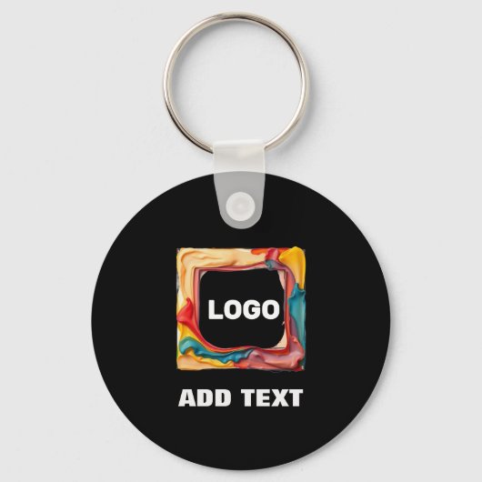 Voeg je logo toe in een sleutelhanger (Achterkant)