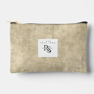 Voeg je logo Trendy houten achtergrond natuurlijk  Etui