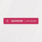 Voeg je Logo White Line Aangepast kleurenproduct t Labels (Design 1)