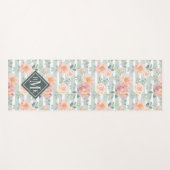 Voeg je Monogram toe | Alicia Roos Stripe Pattern Yogamat (Voorkant (horizontaal))