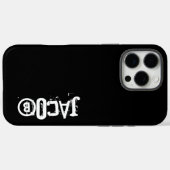 Voeg je naam toe  Case-Mate iPhone Case (Achterkant (horizontaal))