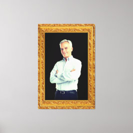 Voeg je portret, familiefoto toe... Gepersonalisee Canvas Afdruk