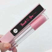 Voeg je toe Logo Thin Bedankt Label