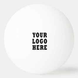 Voeg je website toe aan je professionele Logo Pingpongballen