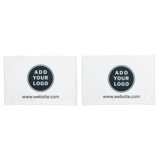 Voeg je zakelijke Logo aangepaste promotie toe Kussensloop (Voorkant-Set)