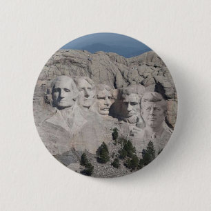 Voeg JFK toe aan Mt. Rushmore Ronde Button 5,7 Cm