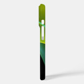 Voeg Jouw naam Dreamweaver Green Yellow Abstract S Case-Mate iPhone Case (Achterkant / Links)