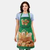VOEG JOUW NAAM-MASTER BAKER All-Over Print Apron T Schort (Gedragen)