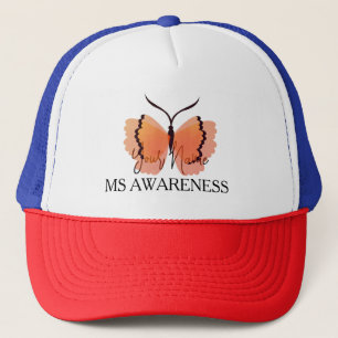 Voeg jouw naam MS Awareness toe Trucker Pet