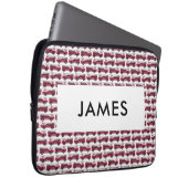 Voeg Jouw naam Red Fire Specialized toe Laptop Sleeve (Voorkant Rechts)