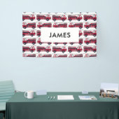 Voeg Jouw naam Red Fire Specialized toe Spandoek (Beurs)