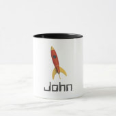 Voeg Jouw naam Rocket 11 oz toe. Ringer combo mok (Midden)