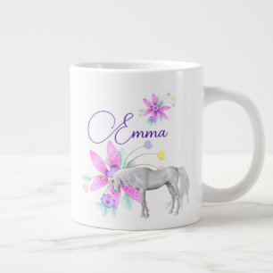 Voeg Jouw naam toe - gigantische koffie-mok Extra Grote Beker