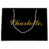 Voeg Jouw naam toe Grote Gepersonaliseerde Geschen Groot Cadeauzakje (Voorkant)