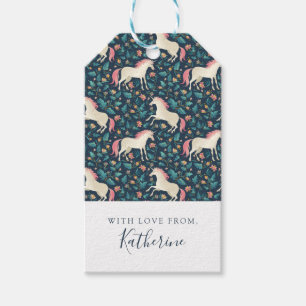 Voeg Jouw naam toe Mooi Magisch Patroon van de Cadeaulabel