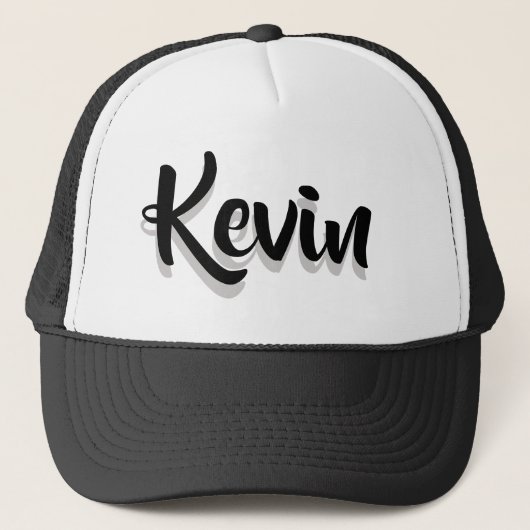 Voeg Jouw naam toe. Trucker Hat personaliseren Pet (Voorkant)