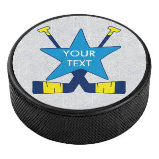 Voeg Jouw tekst of Aantal Ice Hockey Goalie Puck t