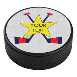 Voeg Jouw tekst of de Hockey Puck van het Aantal t