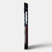 Voeg jouw tekst op Amerikaanse vlag toe Case-Mate iPhone Case (Achterkant / Links)