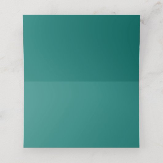 Voeg Jouw tekst-schaduwen van Blauwgroen Groen Blo (Binnenkant ongevouwen)