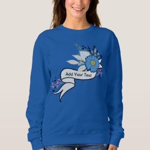 Voeg Jouw tekst toe - Weesshirt voor de basis Trui