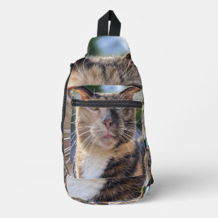 Voeg Kat Foto Aanpassen Toe Sling Bag