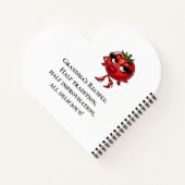 Voeg Kruiden Toe, Sla de Timer Aprons Over - Grapp Notitieboek (Achterkant)