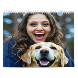 Voeg Labrador Retriever Foto Personaliseer toe Kalender
