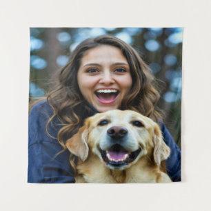 Voeg Labrador Retriever Foto Personaliseer toe Wandkleed