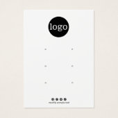 Voeg Logo Drie-handheld Display Kaart toe (Voorkant)