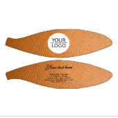 Voeg Logo toe met Custom Text Leather Company Basketbal (Panelen)