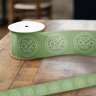 Voeg Logo toe voor Business Branding Groen Lint