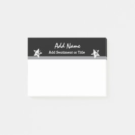 Voeg Naam en Gewaarmerkte Douanenaam G025 toe Post-it® Notes