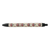 Voeg naam toe, Gothic Gothic Red Valentijns Love H Zwarte Inkt Pen (Voorkant)