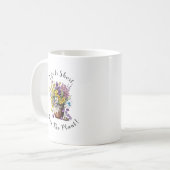 Voeg naam toe, tekst - Het leven is kort, koop het Koffiemok (Voorkant links)