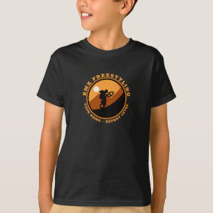 Voeg Naam toe Verandering ALLE Tekst BMX Freestyli T-shirt