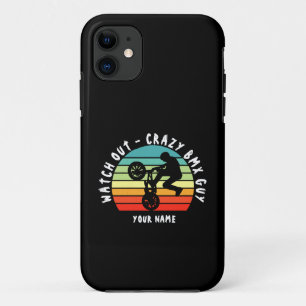 Voeg Naam toe Wijzig alle tekst Uitchecken Crazy B iPhone 11 Hoesje