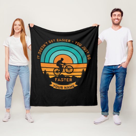 Voeg naamswijziging toe Alle tekstgebergte is niet Fleece Deken (In situ)