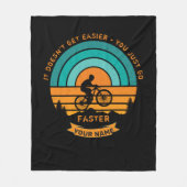 Voeg naamswijziging toe Alle tekstgebergte is niet Fleece Deken (Voorkant)