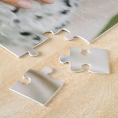 Voeg Poddle-foto toe Personaliseer Aanpassen Legpuzzel (Zijkant)