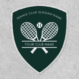 Voeg Sportclub Naam Tennis Team Groen elke kleur