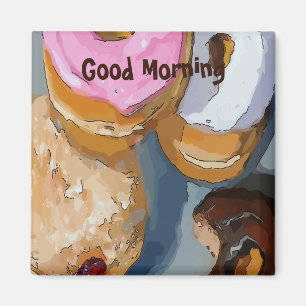 Voeg Tekst aan het ontwerp van de Donut, Magnet to Magneet